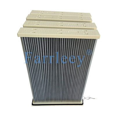 Jakość Trumpf Laser Dust Collection Filter z antystatyczną konstrukcją, 99,95% wydajnością i powlekanym PTFE poliesterem fabryka